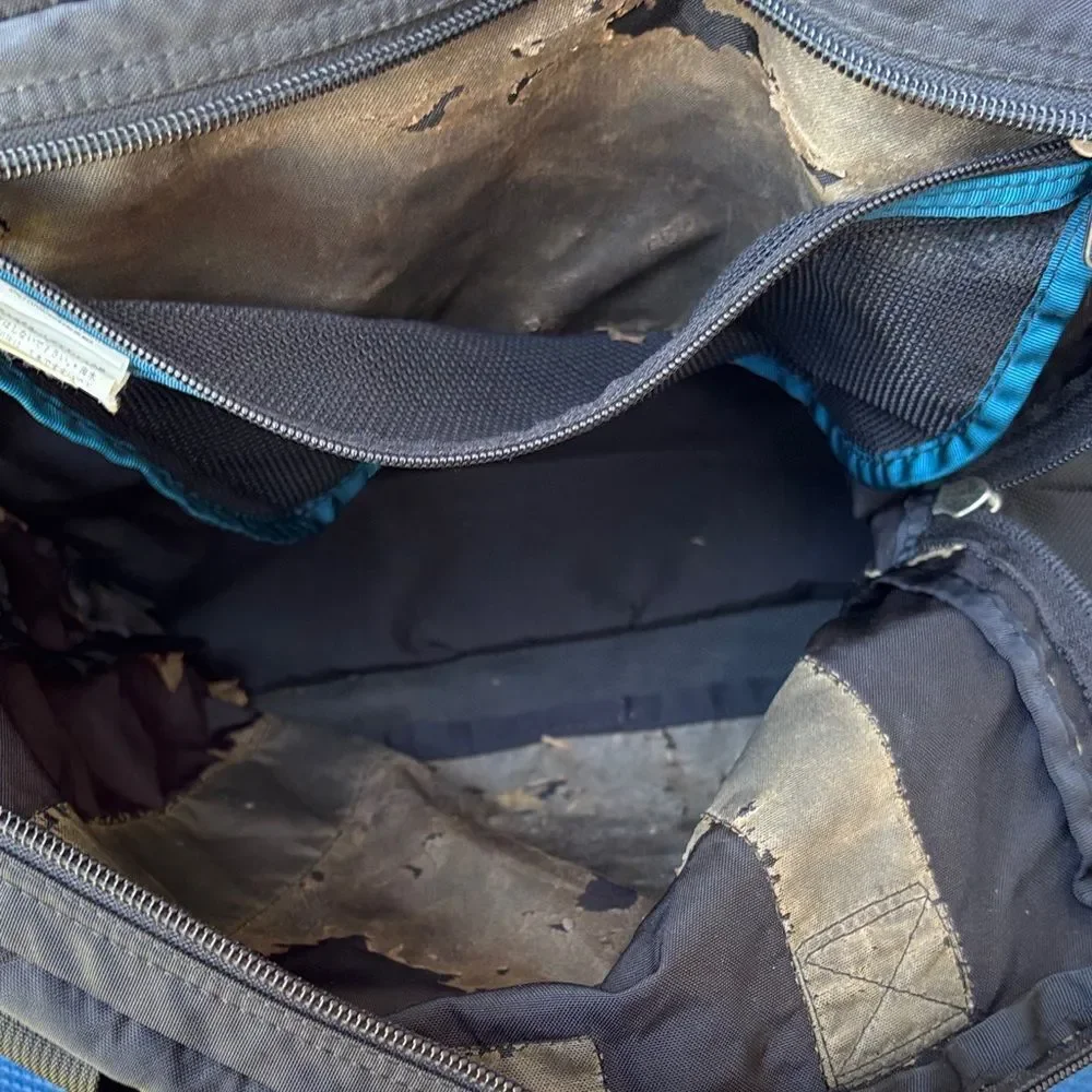 Vintage Patagonia Under Seat Black Duffel Bag
